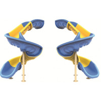 Гірка спіральна подвійна 200 см